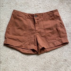 Clay Color Shorts
